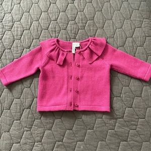 Janie & Jack baby girl cardigan, 0-3m